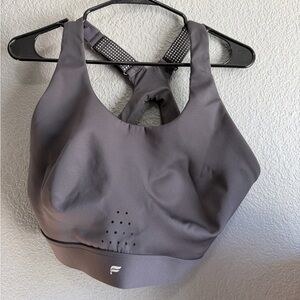 Fabletics Charcoal Sports Bra